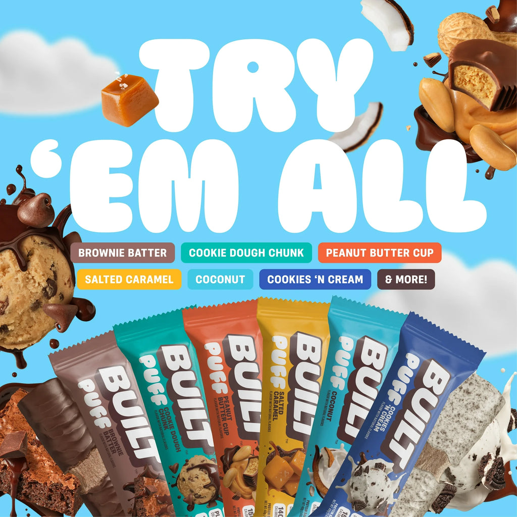 BUILT Puff Protein Bars
