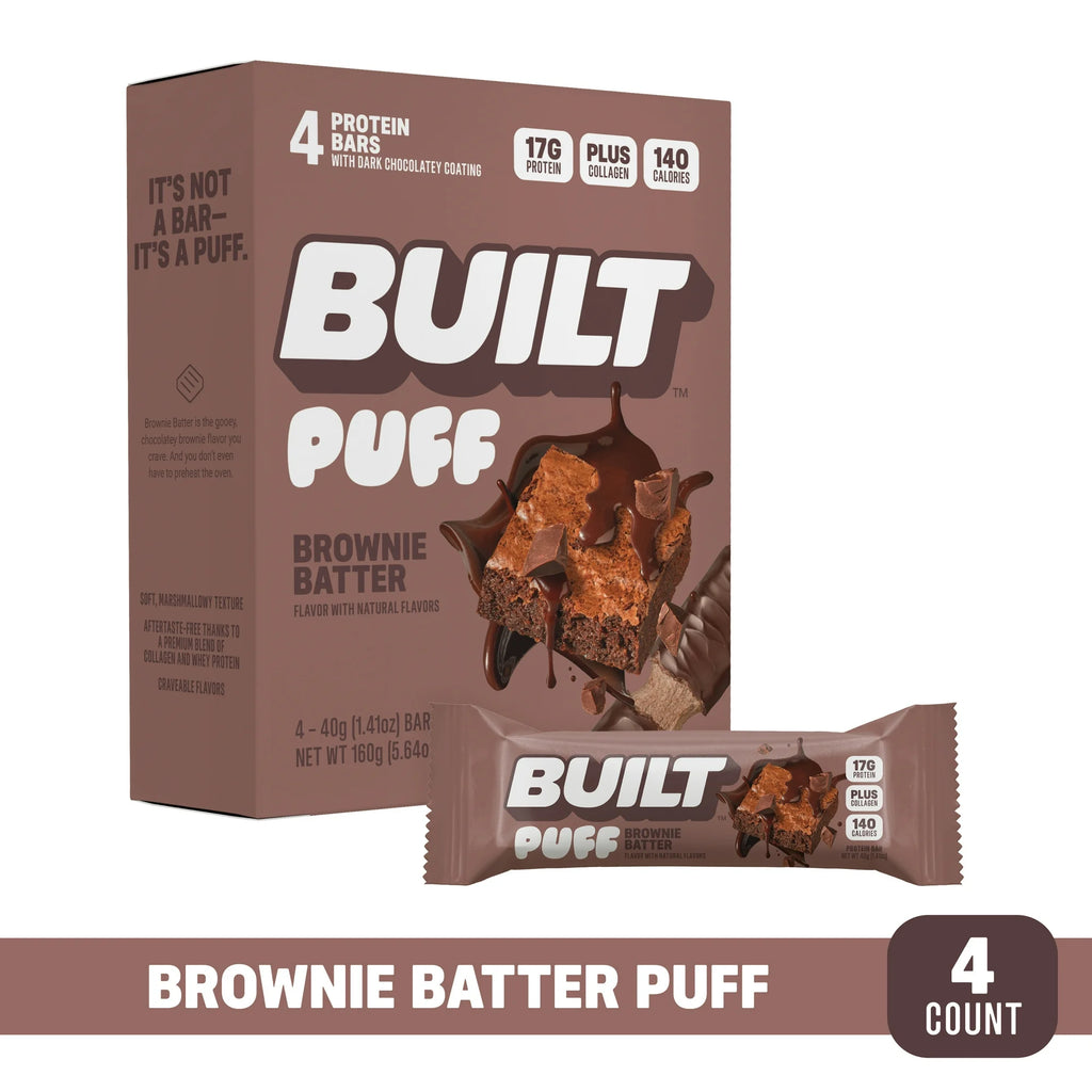 BUILT Puff Protein Bars
