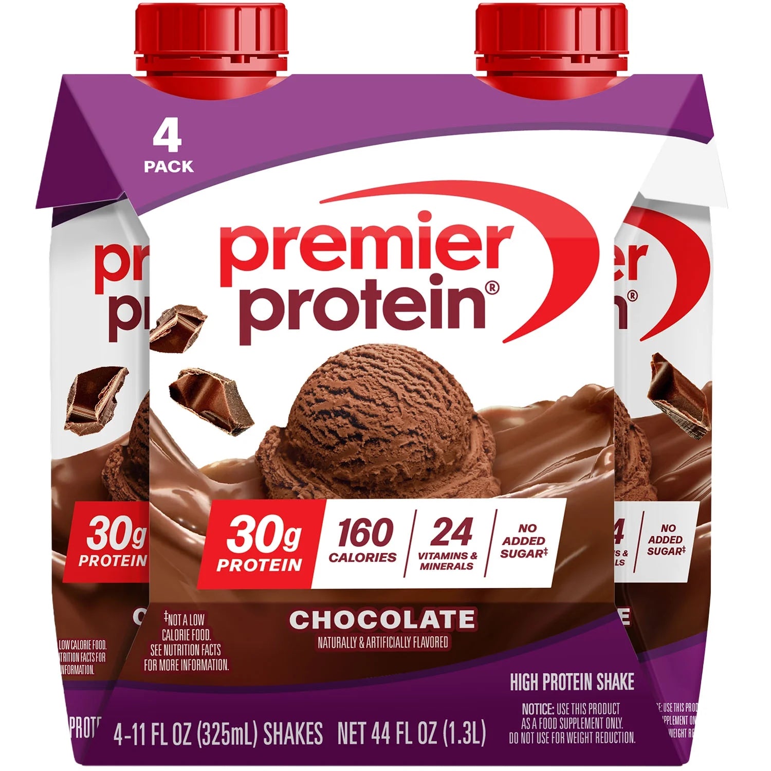 Premier Protein Shake, Chocolate, 11 fl oz, 4 ct