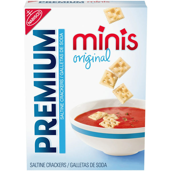 Premium Original Mini Saltine Crackers, 11 oz