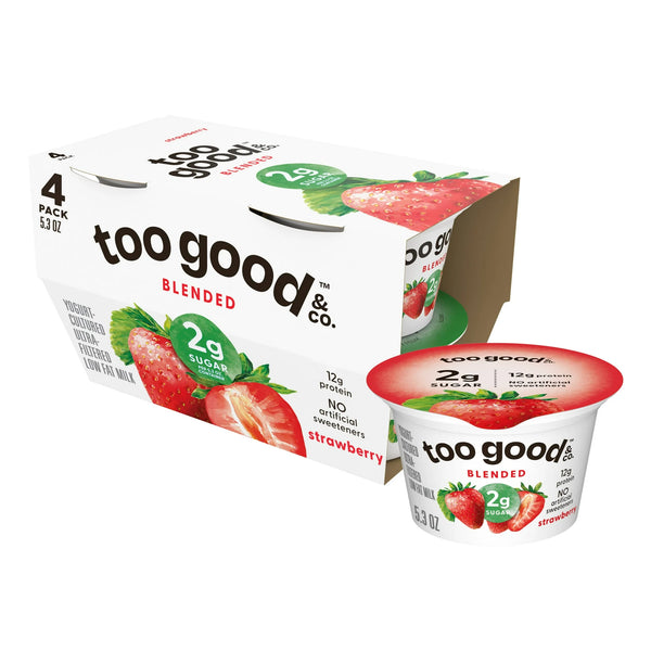 Two Good Lower Sugar Greek Yogurt Cups, 5.3 oz, 4 ct